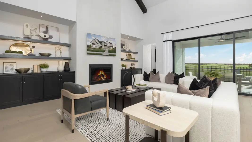 Furnished interior view inside a new home in Bristol Valley, Heath (Image 4). Furnished interior view inside a new home in Bristol Valley, Heath (Image 4).