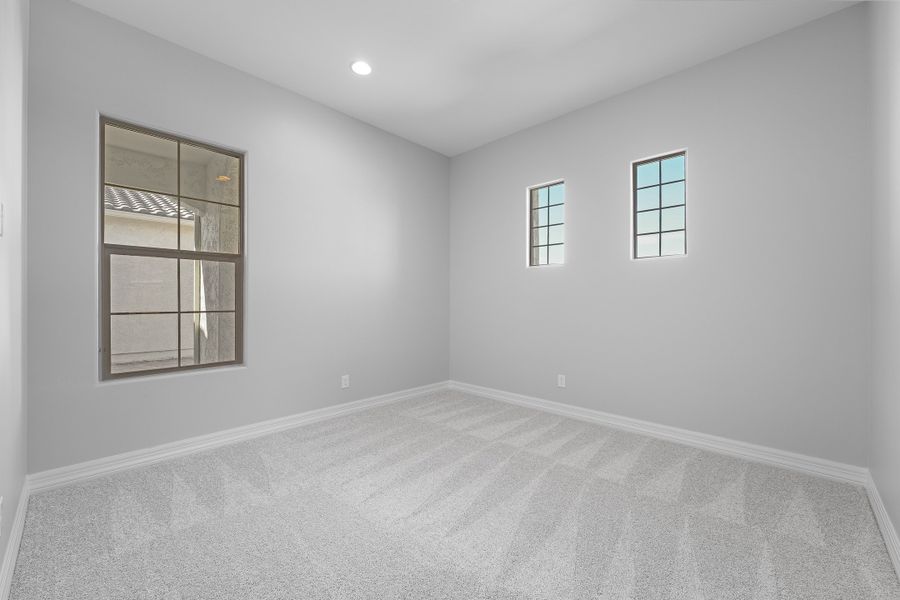 Spacious, unfurnished interior of a new home in Ellsworth Ranch Capstone Collection, Queen Creek (Image 42). Spacious, unfurnished interior of a new home in Ellsworth Ranch Capstone Collection, Queen Creek (Image 42).