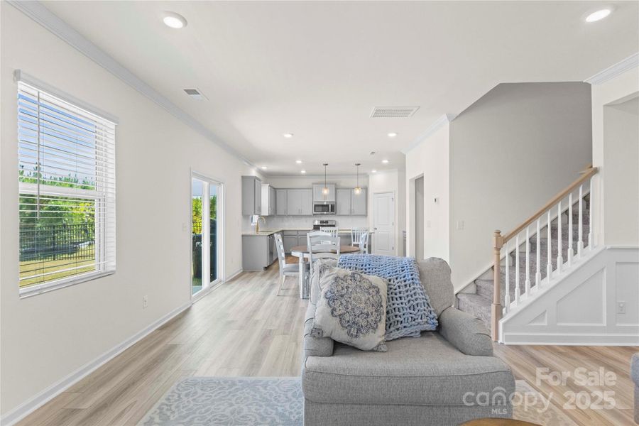 Furnished interior view inside a new home in , Indian Trail (Image 12).