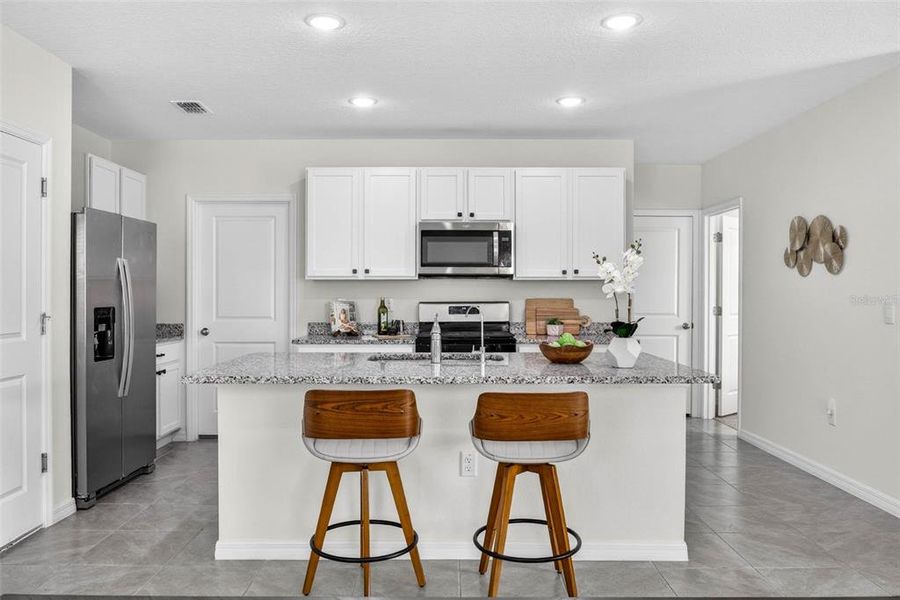 Furnished interior view inside a new home in , Zephyrhills (Image 32).