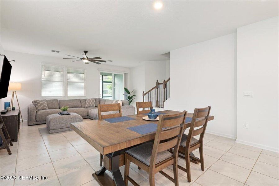 Furnished interior view inside a new home in , St. Augustine (Image 16).