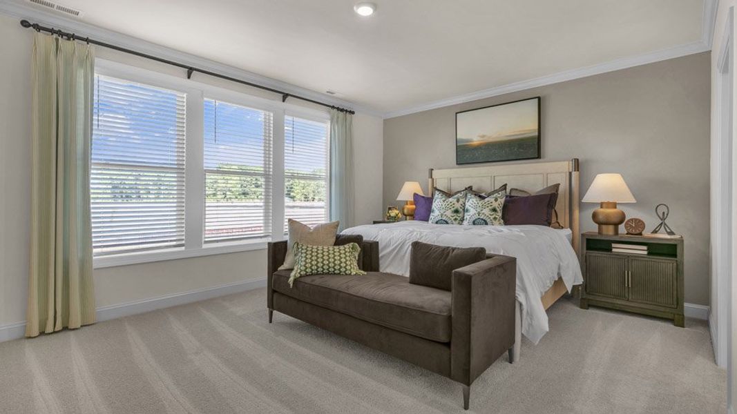 Representative furnished interior of a home built from the HARTWELL by D.R. Horton in Eagle Creek, Fuquay Varina (Image 13).