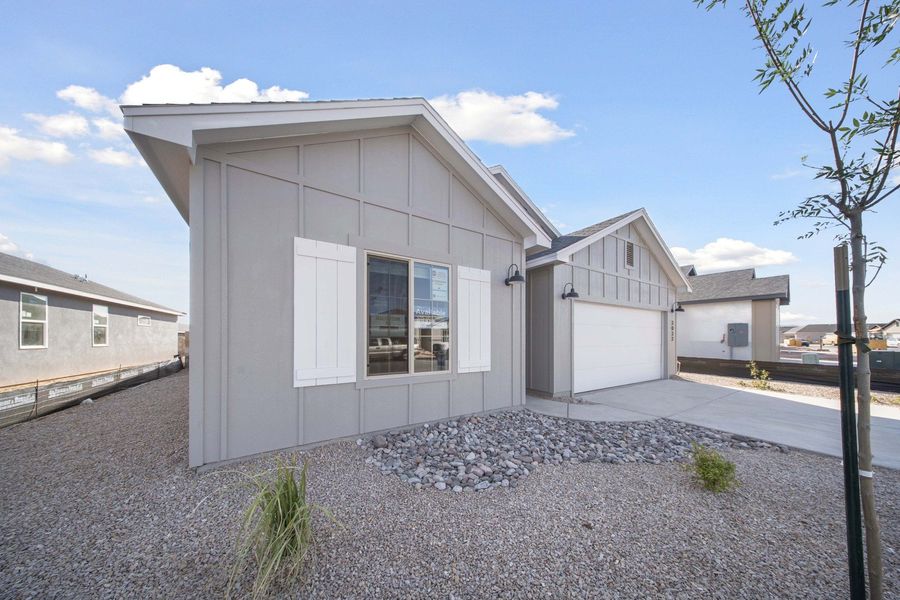 Representative exterior photo of a completed home built from the Prado by Hakes Brothers in Paseo Del Este, El Paso, TX (Image 2).