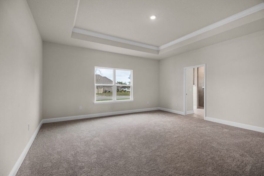 Representative unfurnished interior of a home built from the Osprey by Holiday Builders in Yellow River Ranch, Milton (Image 11). Representative unfurnished interior of a home built from the Osprey by Holiday Builders in Yellow River Ranch, Milton (Image 11).