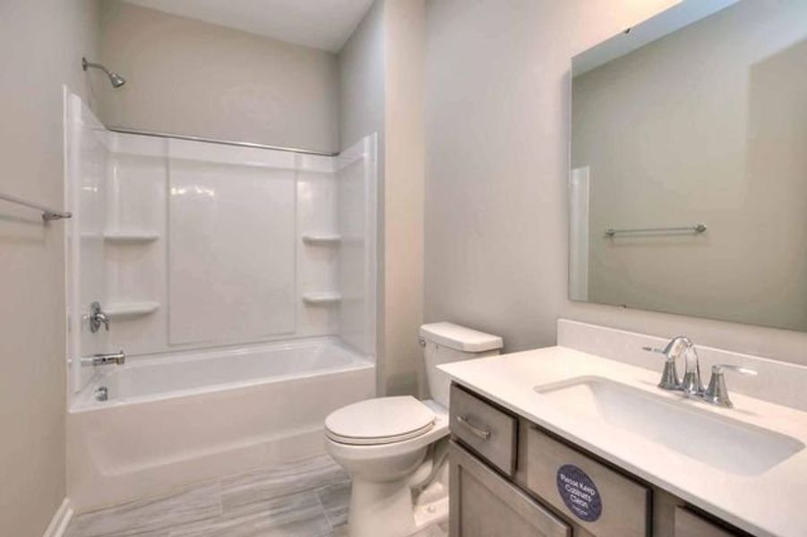 Representative furnished interior of a home built from the Sinclair by True Homes in Edgewater - Harbor Pointe, Lancaster (Image 5).