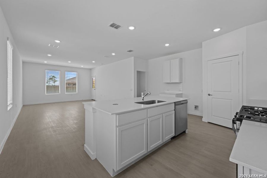 Furnished interior view inside a new home in Vida, San Antonio (Image 9).