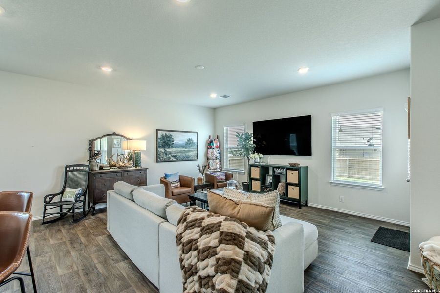 Furnished interior view inside a new home in The Links at River Bend, Floresville (Image 14).