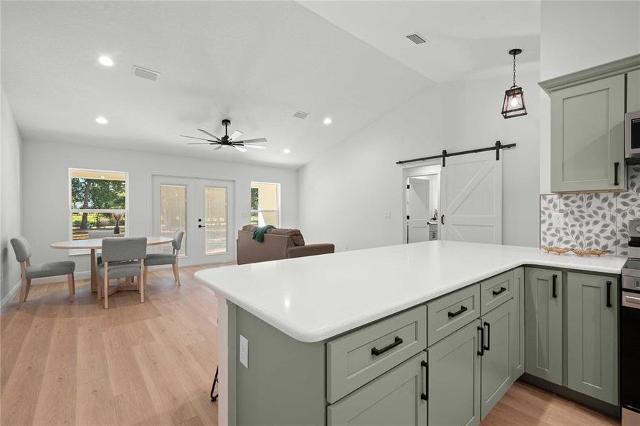 Furnished interior view inside a new home in , Lake Panasoffkee (Image 16).