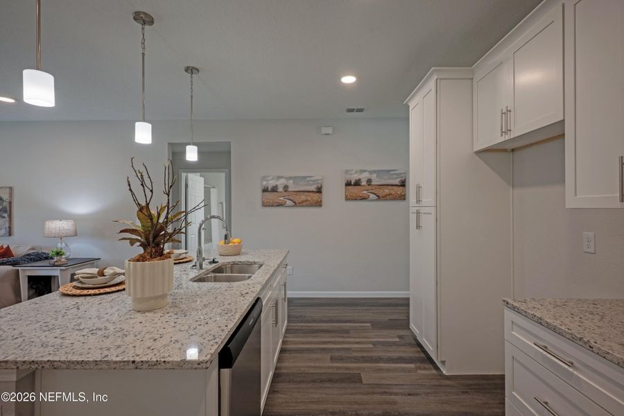 Furnished interior view inside a new home in , Jacksonville (Image 6).