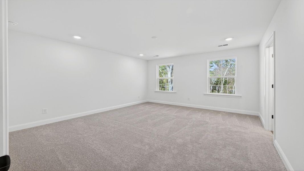 Spacious, unfurnished interior of a new home in Creekside at Andrews, Summerville (Image 20).