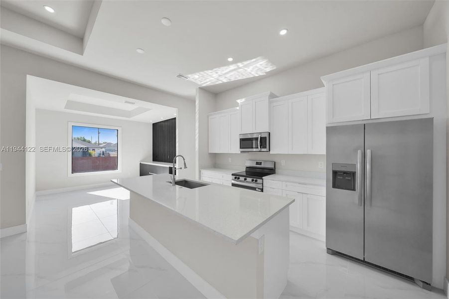 Furnished interior view inside a new home in , Lehigh Acres (Image 8).