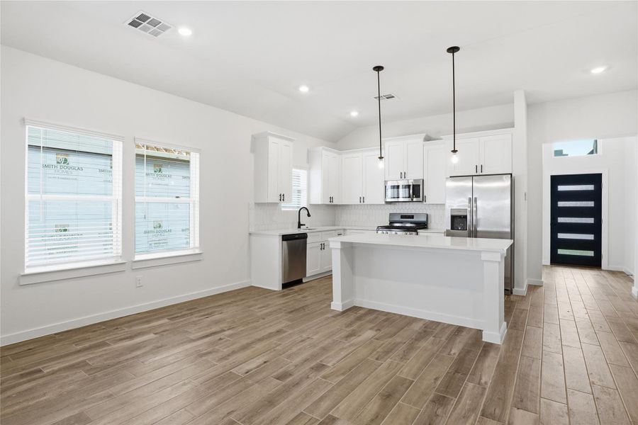 Furnished interior view inside a new home in Foxtail Palms, Manvel (Image 8).