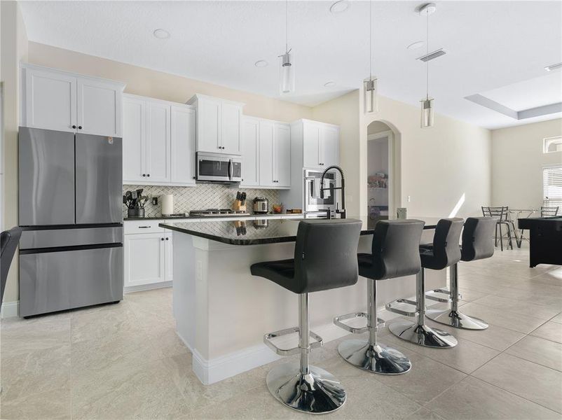 Furnished interior view inside a new home in , Palm Coast (Image 29).