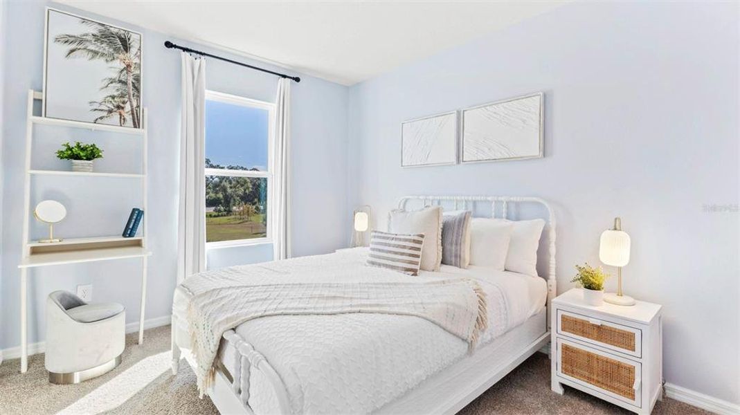 Furnished interior view inside a new home in Oasis at Longwood Run, Sarasota (Image 8).