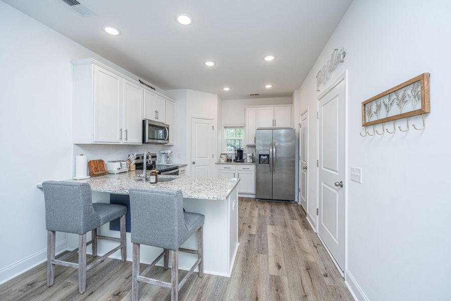 Furnished interior view inside a new home in , Charleston (Image 15).