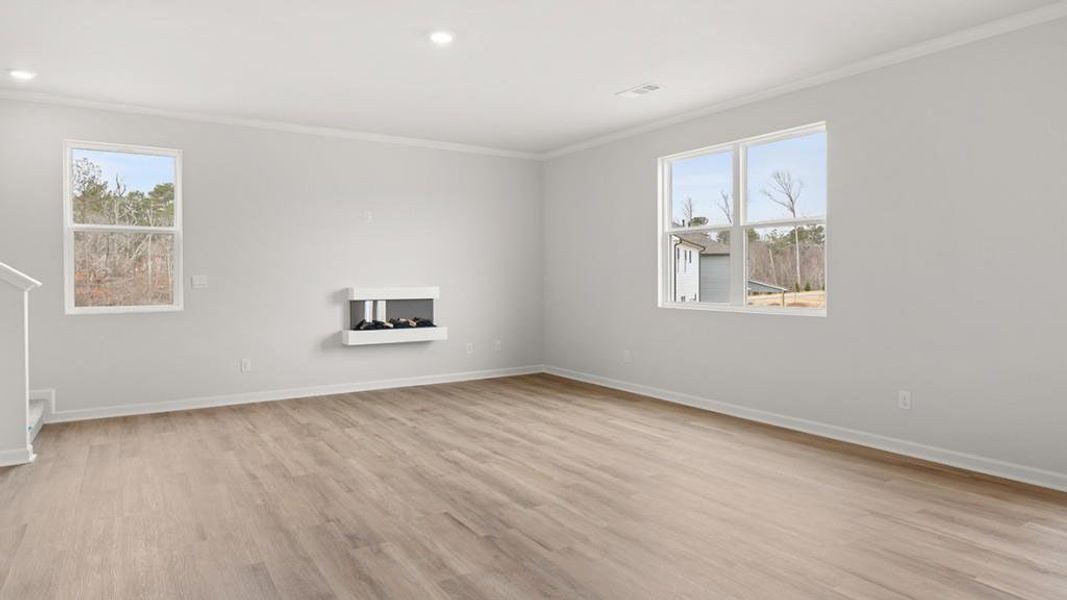 Spacious, unfurnished interior of a new home in , Dallas (Image 13).
