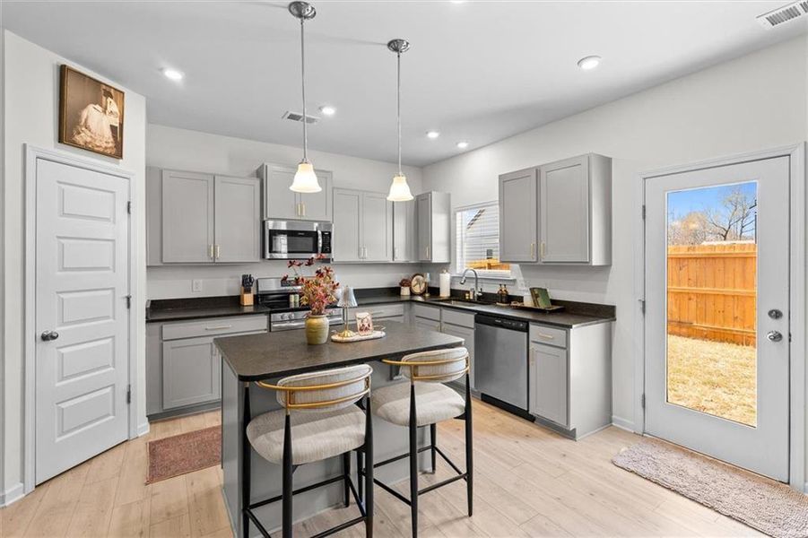 Furnished interior view inside a new home in , Douglasville (Image 30).