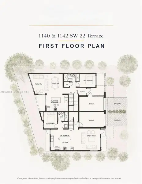 2D floor plan layout of this home in , Miami, FL (Image 3). 2D floor plan layout of this home in , Miami, FL (Image 3).