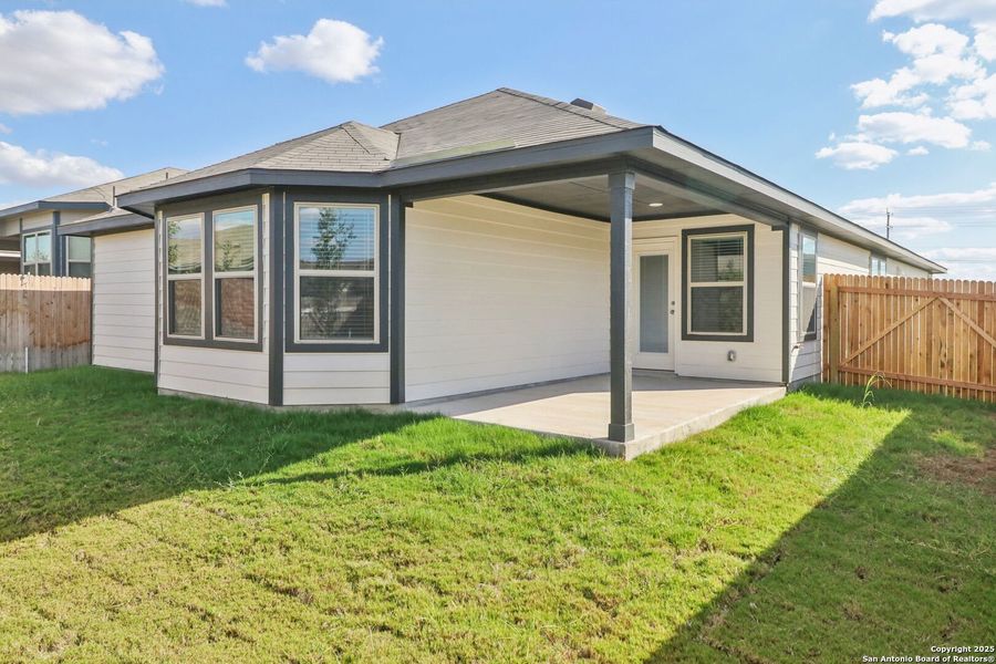 Exterior details and patio area of a home in Catalina, Converse (Image 25). Exterior details and patio area of a home in Catalina, Converse (Image 25).