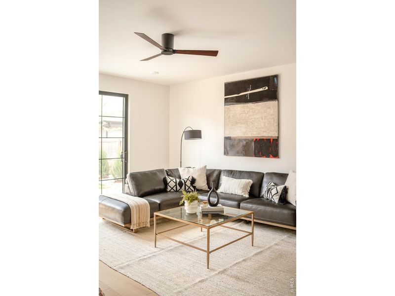 Furnished interior view inside a new home in , Denver (Image 25).