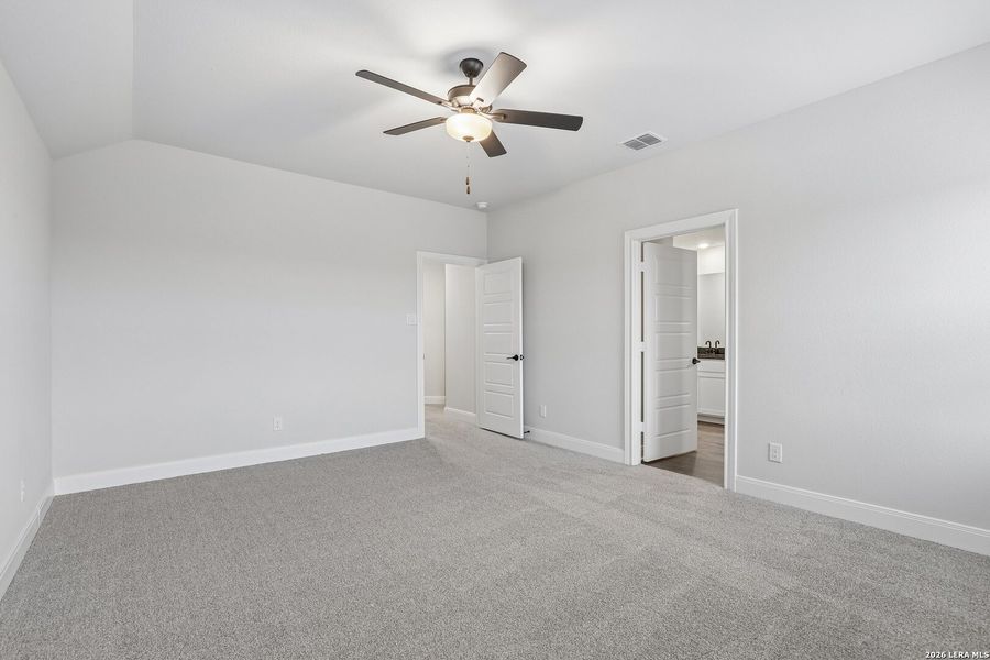 Spacious, unfurnished interior of a new home in Hightop Ridge, Converse (Image 31).