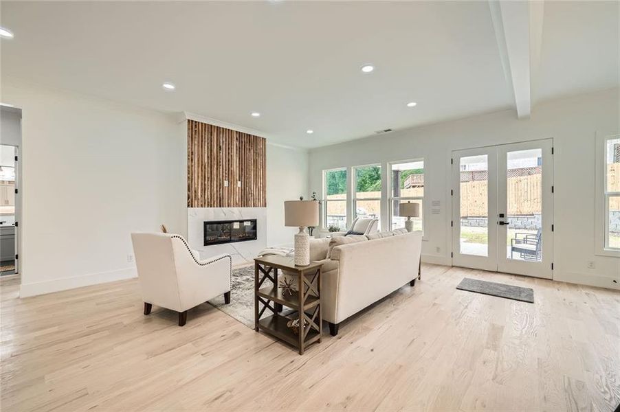 Furnished interior view inside a new home in , Grayson (Image 3).