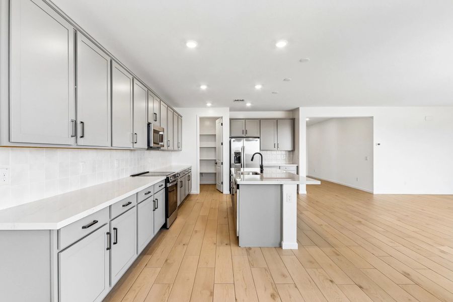 Kitchen featuring the Artisan Collection