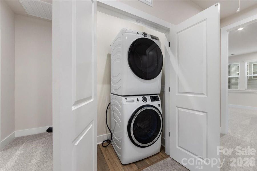 Included Laundry Appliances.