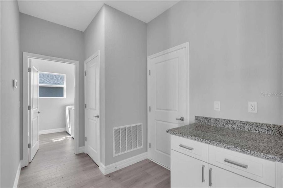 Furnished interior view inside a new home in , Punta Gorda (Image 6). Furnished interior view inside a new home in , Punta Gorda (Image 6).