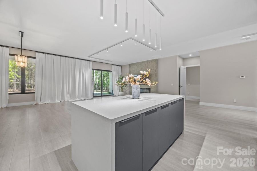 Furnished interior view inside a new home in , Charlotte (Image 7).