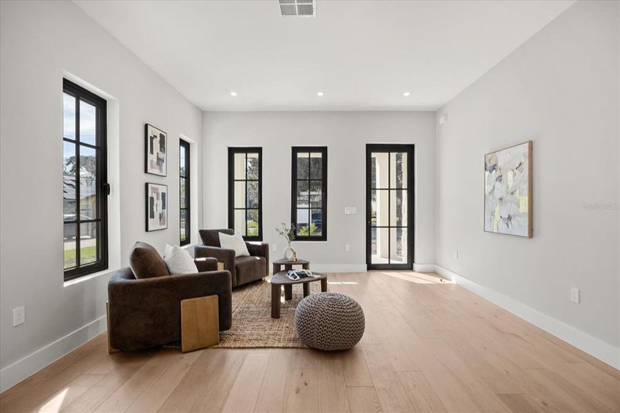 Furnished interior view inside a new home in , Orlando (Image 7). Furnished interior view inside a new home in , Orlando (Image 7).