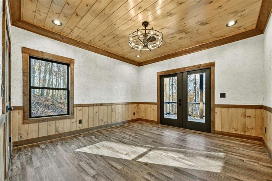 Spacious, unfurnished interior of a new home in , Ellijay (Image 31).