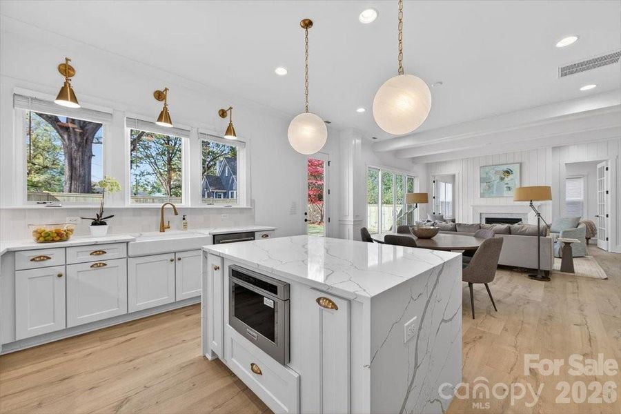 Furnished interior view inside a new home in , Charlotte (Image 18).
