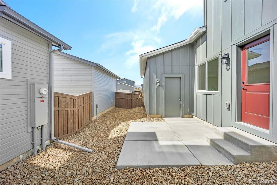 Front exterior of a new home in , Colorado Springs, CO, highlighting curb appeal (Image 23). Front exterior of a new home in , Colorado Springs, CO, highlighting curb appeal (Image 23).