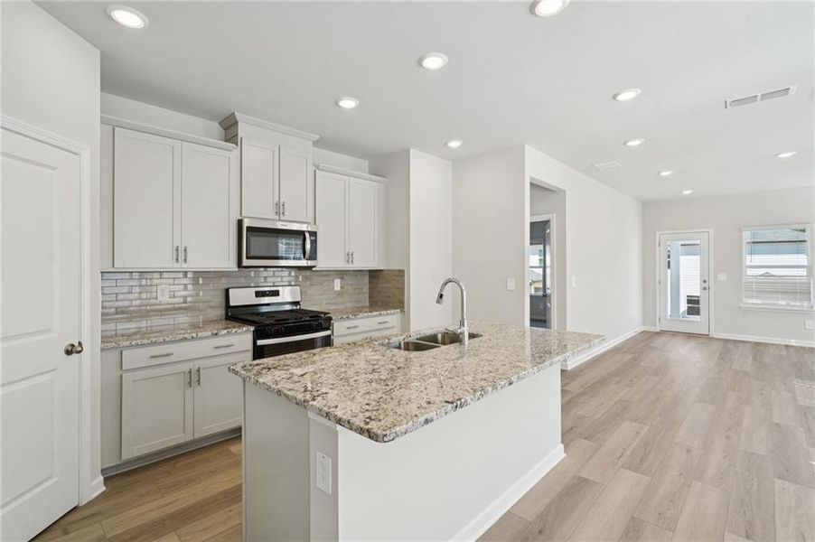 Furnished interior view inside a new home in Martin Springs - Reserve Series, Lawrenceville (Image 9). Furnished interior view inside a new home in Martin Springs - Reserve Series, Lawrenceville (Image 9).