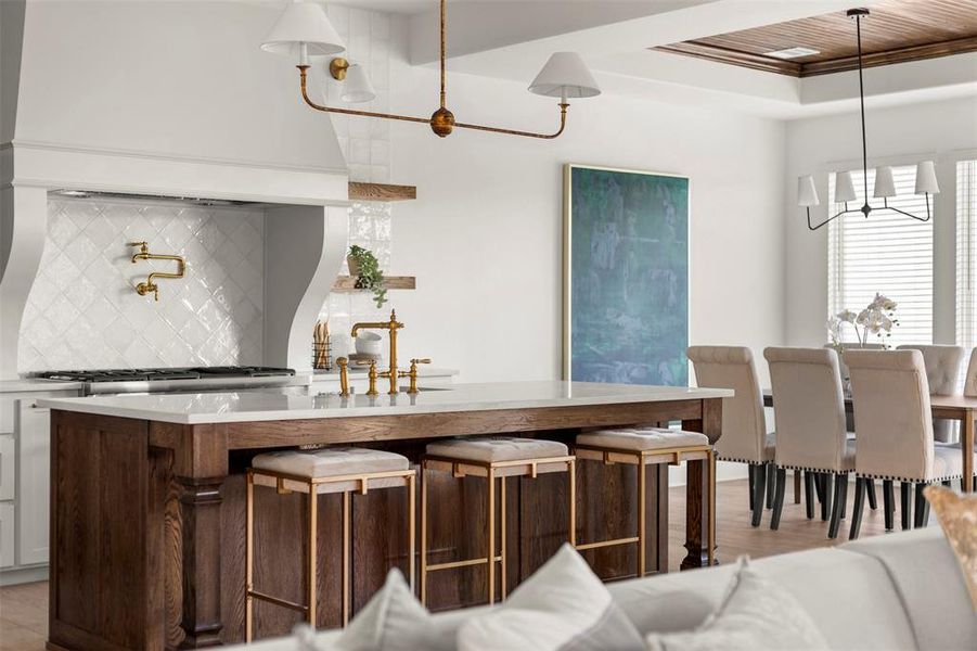 Furnished interior view inside a new home in , Waxahachie (Image 11).