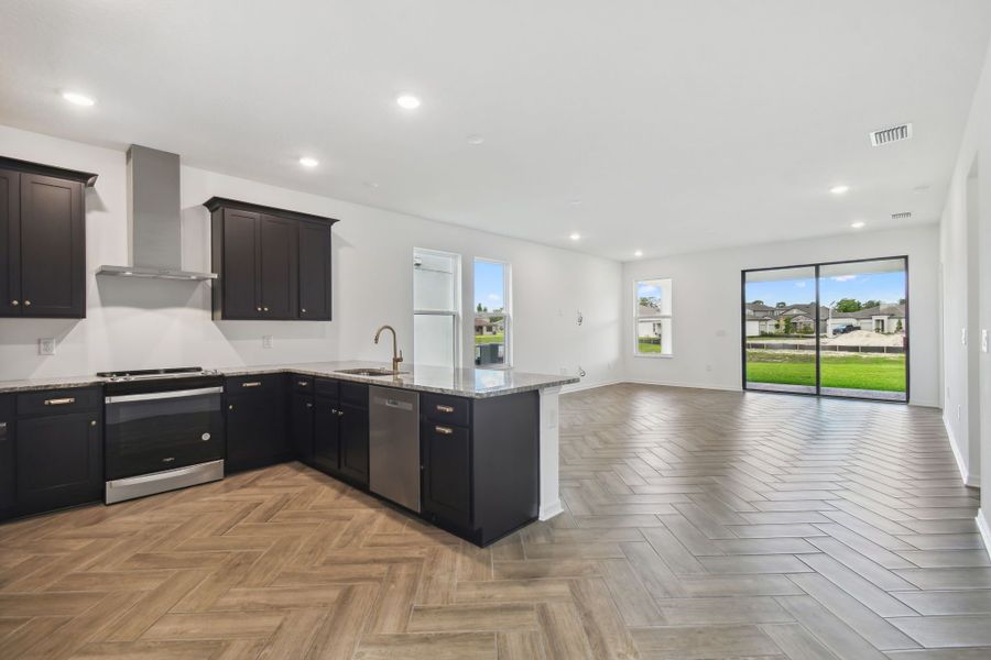 Furnished interior view inside a new home in Avalon West, Spring Hill (Image 24).