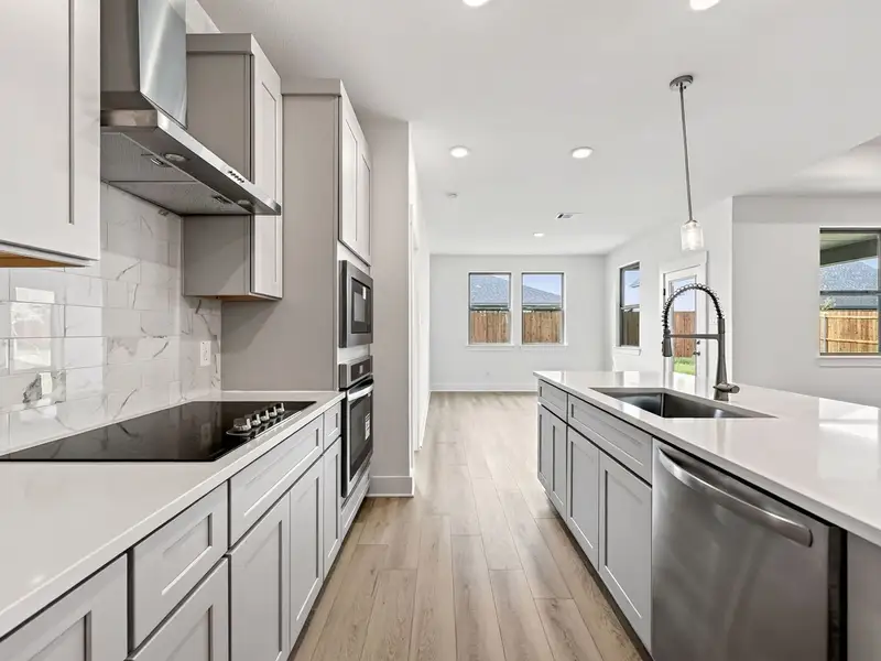 Furnished interior view inside a new home in Meadow Ridge Estates, Josephine (Image 12).