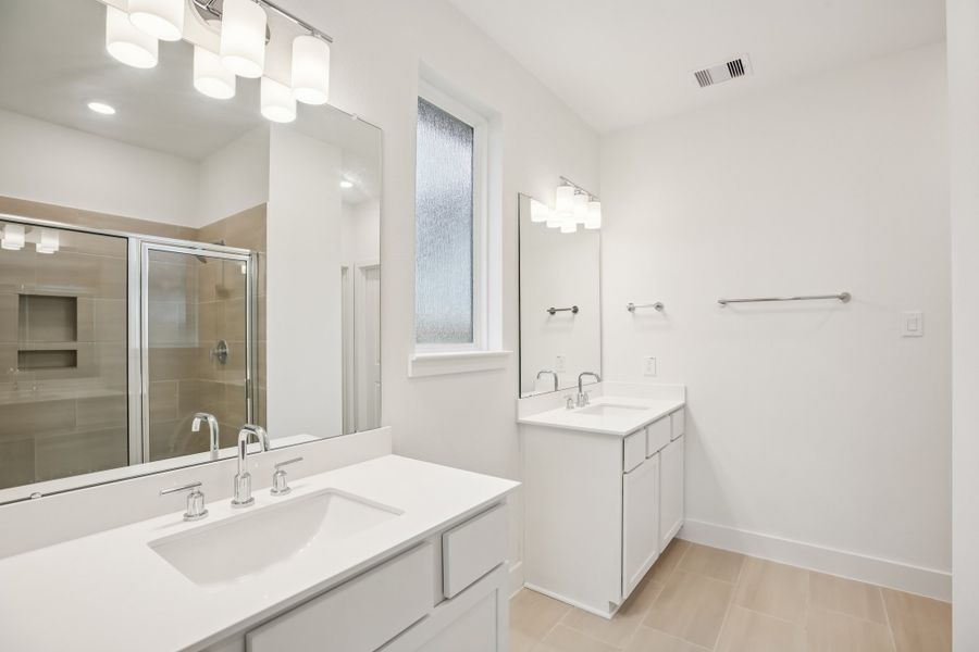 Furnished interior view inside a new home in Oakberry Trails, Waller (Image 5).