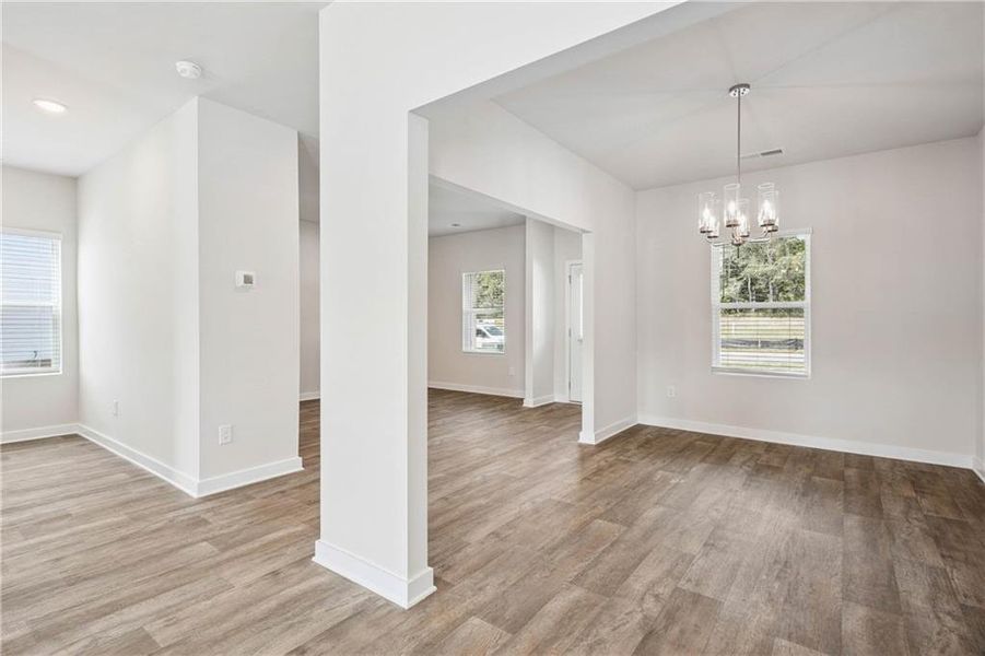 Spacious, unfurnished interior of a new home in Conner Springs, Social Circle (Image 22).