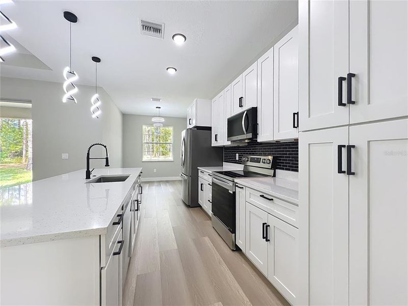 Furnished interior view inside a new home in , Citrus Springs (Image 13).
