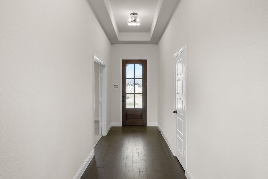 Spacious, unfurnished interior of a new home in Abe’s Landing, Granbury (Image 27). Spacious, unfurnished interior of a new home in Abe’s Landing, Granbury (Image 27).