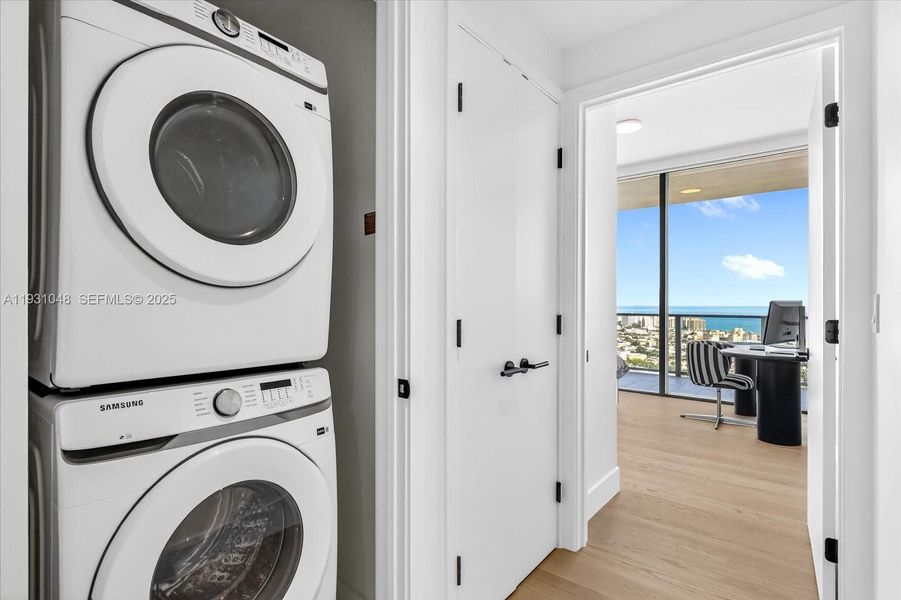 Furnished interior view inside a new home in , Miami Beach (Image 11). Furnished interior view inside a new home in , Miami Beach (Image 11).