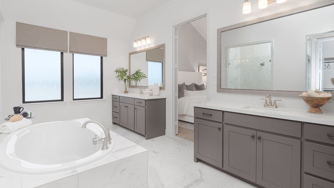 Furnished interior view inside a new home in Lakewood Village, Lakewood Village (Image 10).