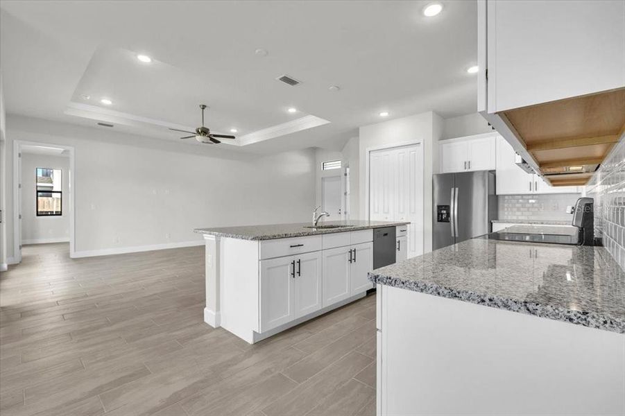 Furnished interior view inside a new home in , Cape Coral (Image 6).