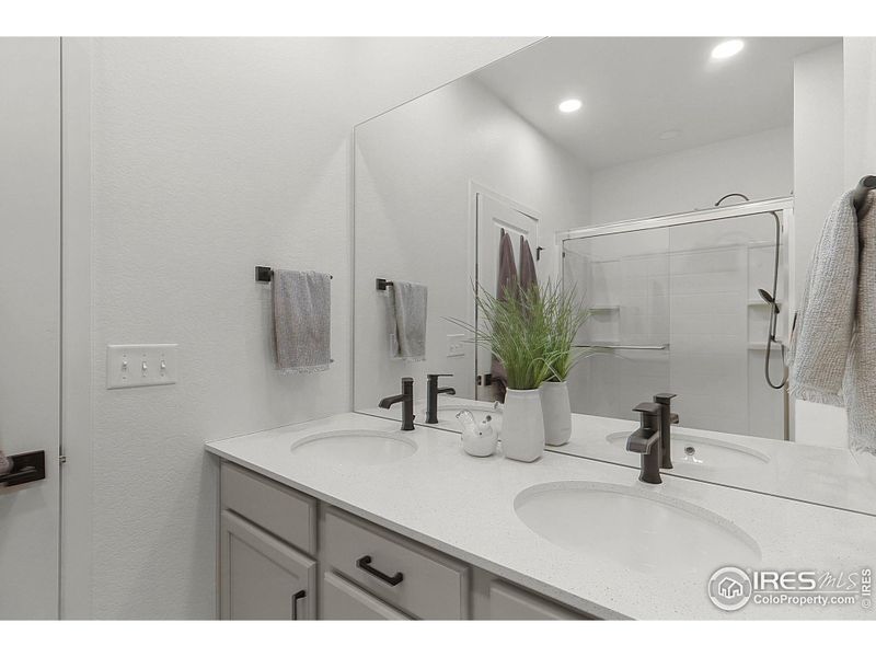 Furnished interior view inside a new home in , Greeley (Image 10).