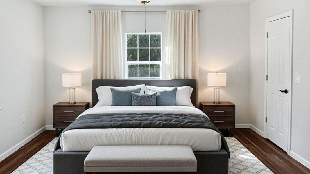 Furnished interior view inside a new home in , Jasper (Image 5). Furnished interior view inside a new home in , Jasper (Image 5).