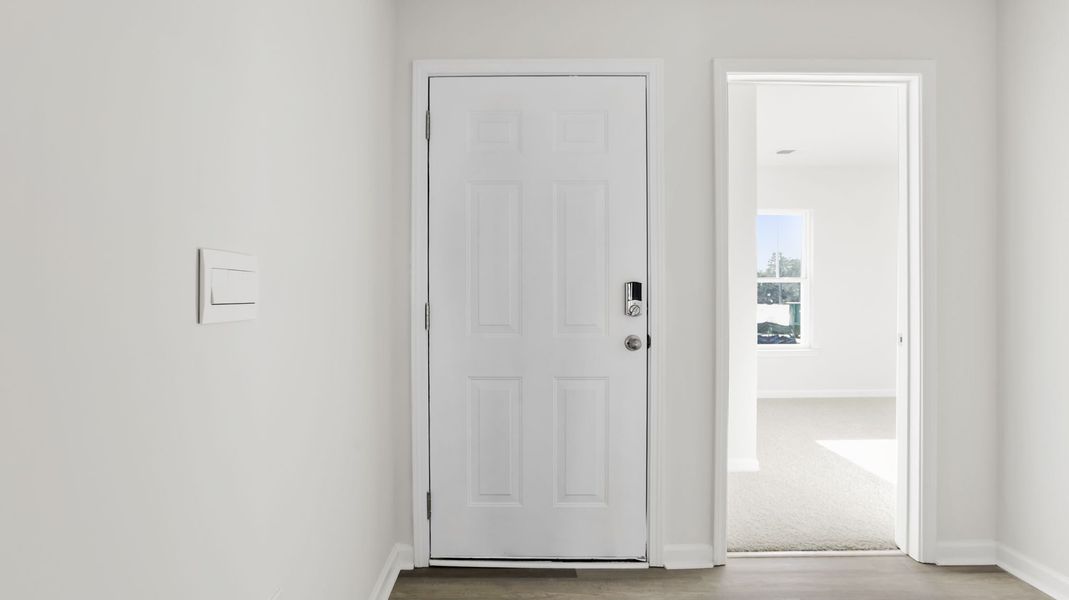 Spacious, unfurnished interior of a new home in Village Grove, Greenville (Image 12).