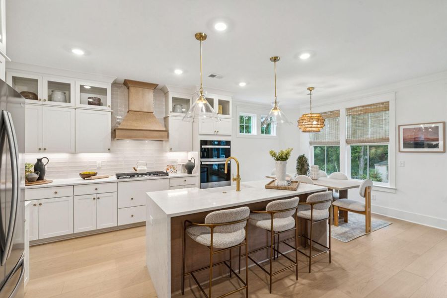 Furnished interior view inside a new home in Miller's Crossing, Johns Island (Image 7).