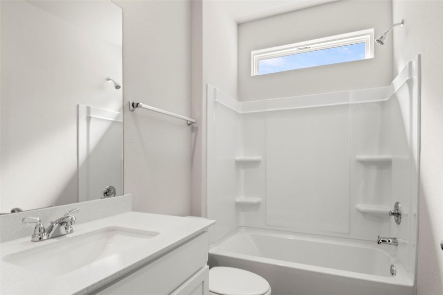 Furnished interior view inside a new home in Casetta Ranch, Kyle (Image 4). Furnished interior view inside a new home in Casetta Ranch, Kyle (Image 4).